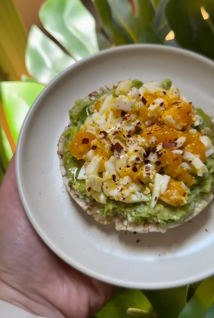 Savory Breakfast Rice Cakes