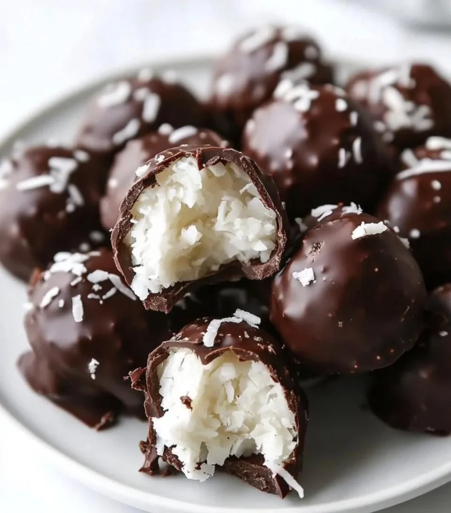 Chocolate Coconut Truffles
