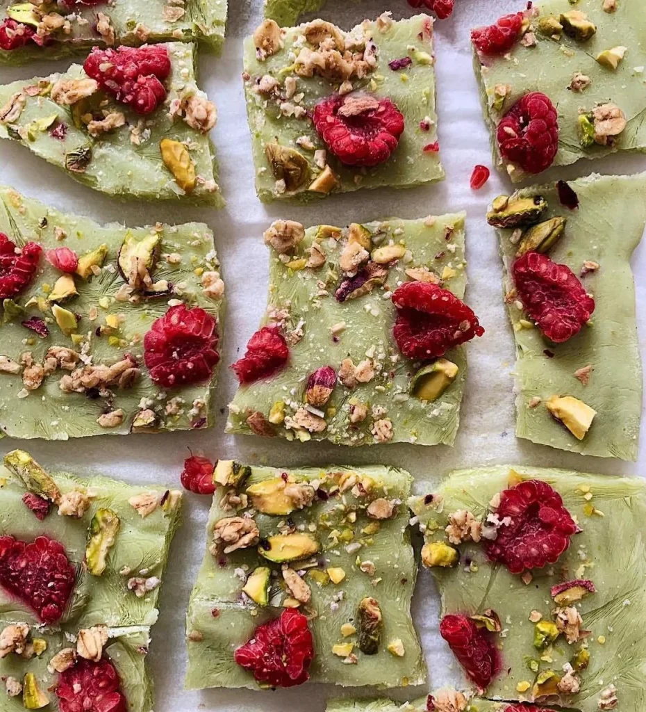 Frozen Matcha Yogurt Bites