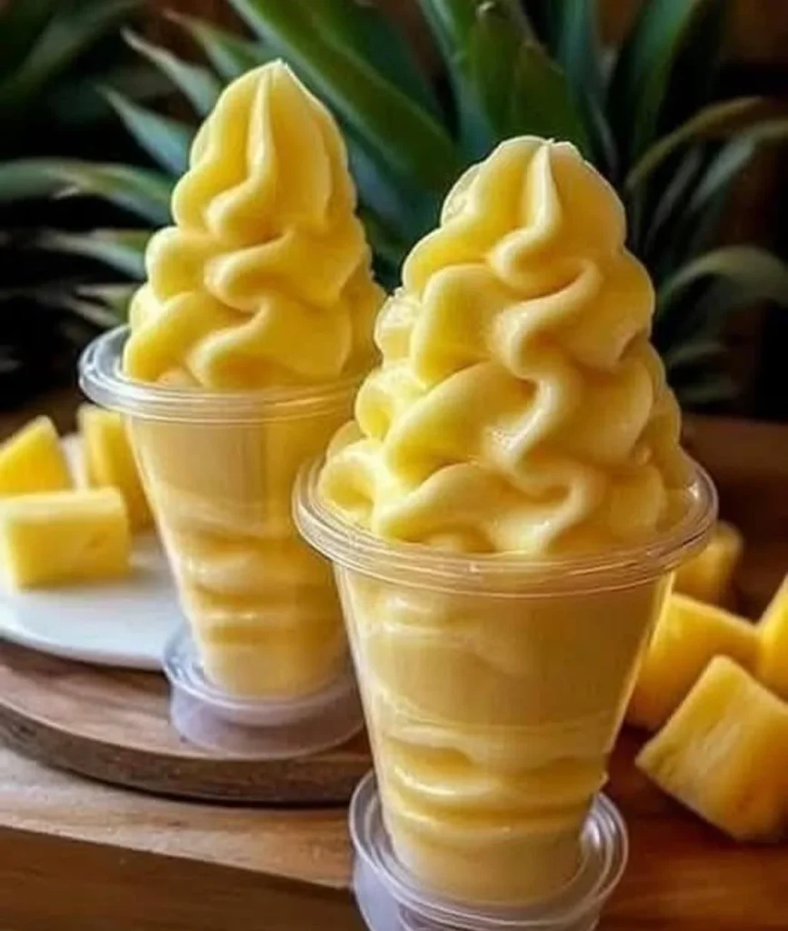  Frozen Pineapple Cream Cups