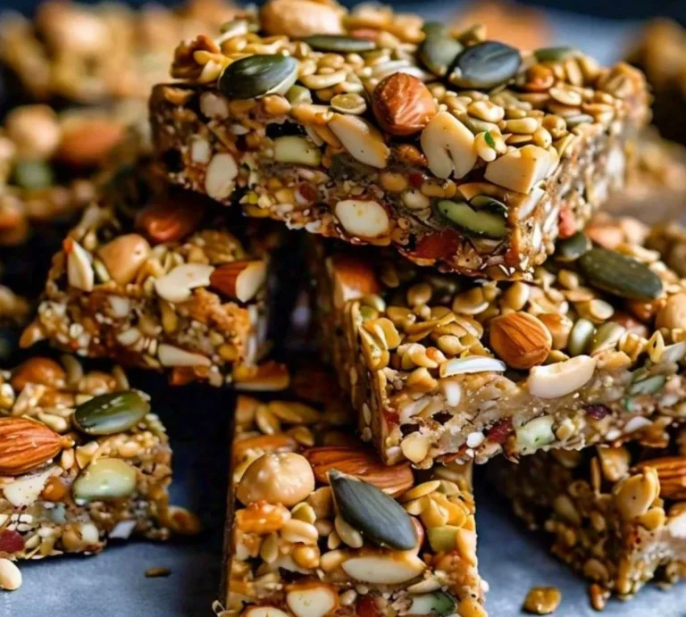 Honey Almond Granola Bars