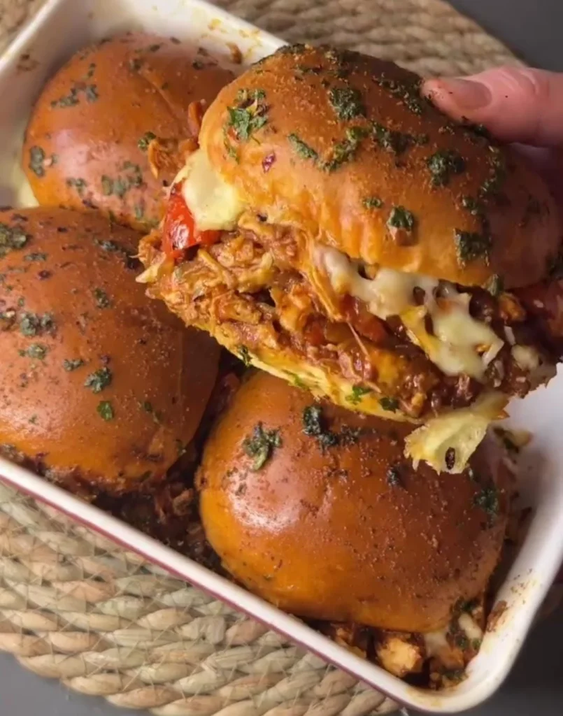 BBQ Chicken Sliders