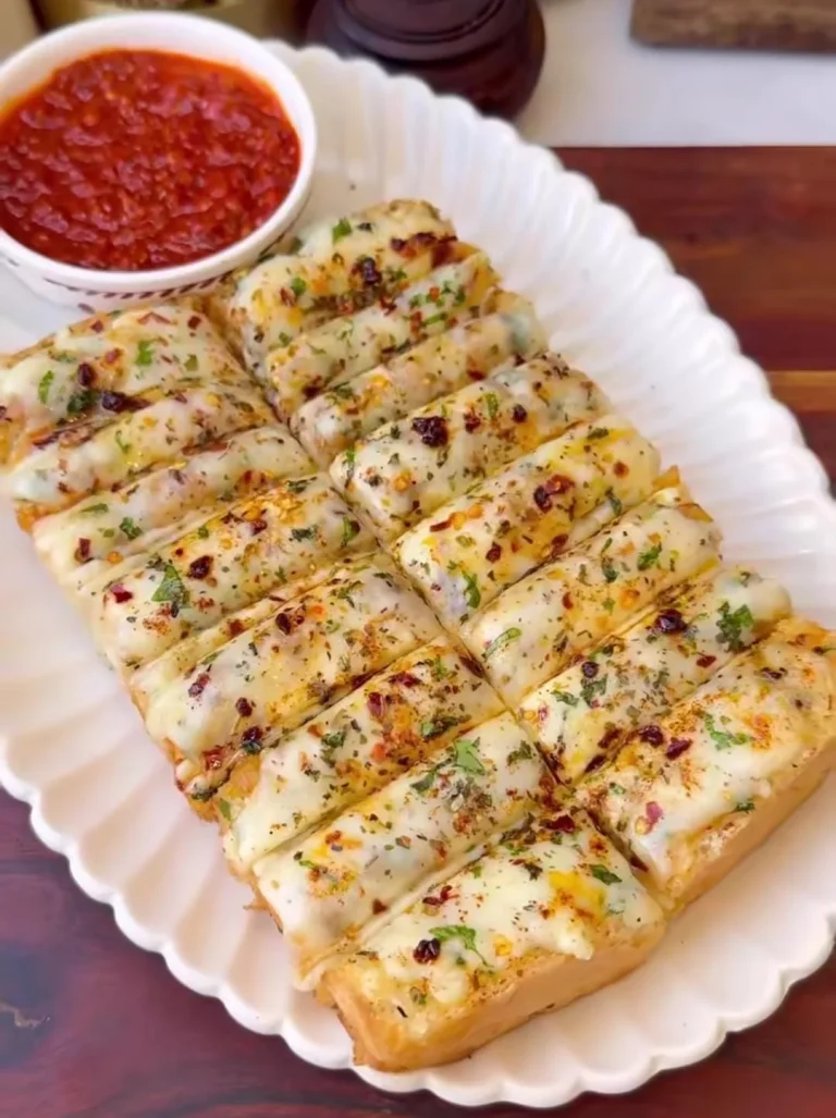 Cheesy Garlic Bread Bites