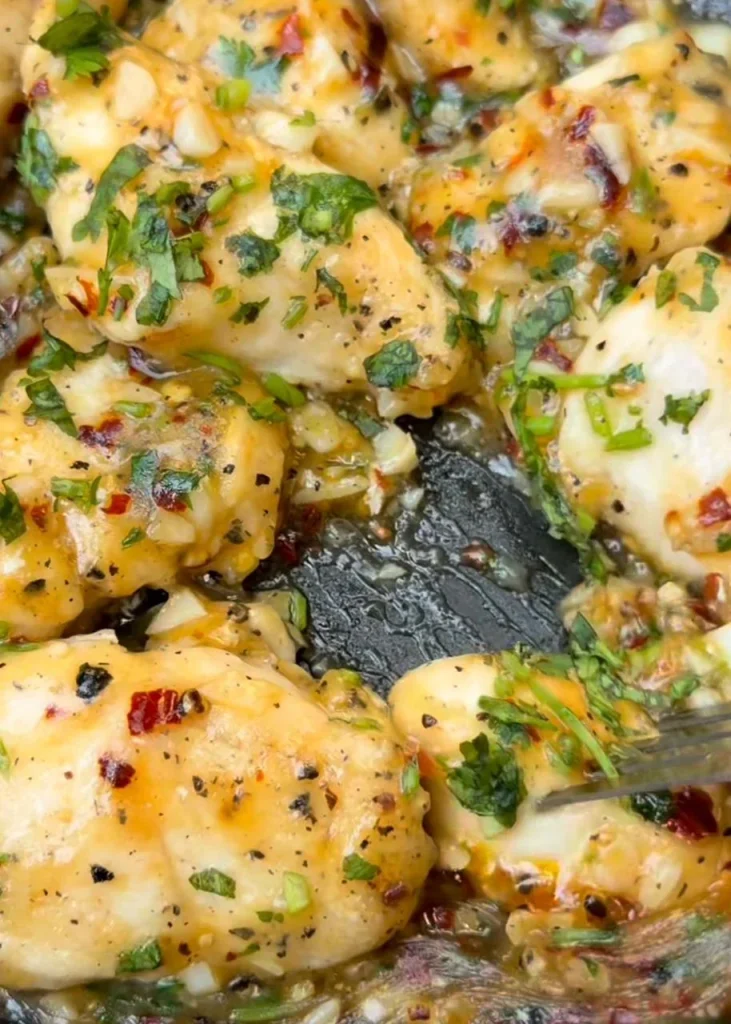 Garlic Butter Blackstone Chicken