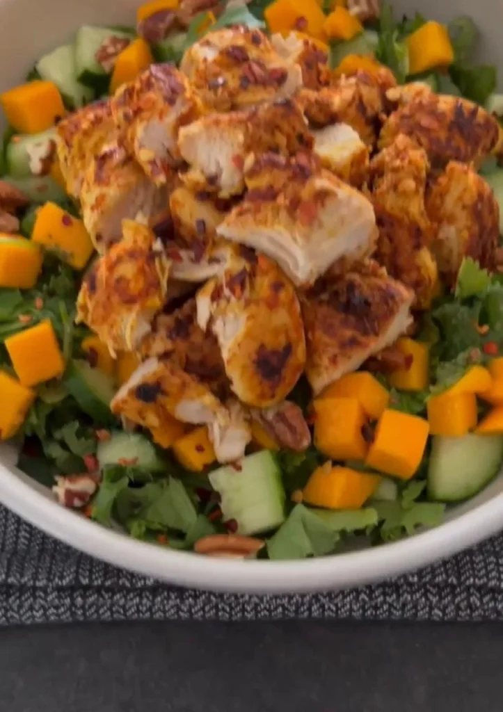 Mango Chicken Quinoa Bowl