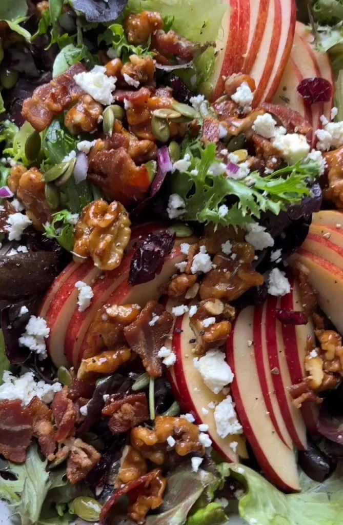 Apple Walnut Quinoa Bowl