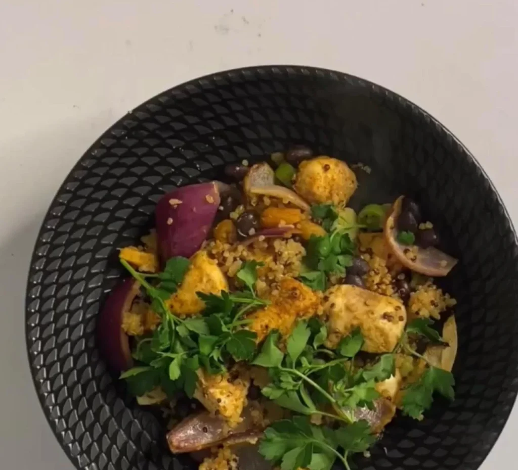 Cajun Chicken Quinoa Bowl