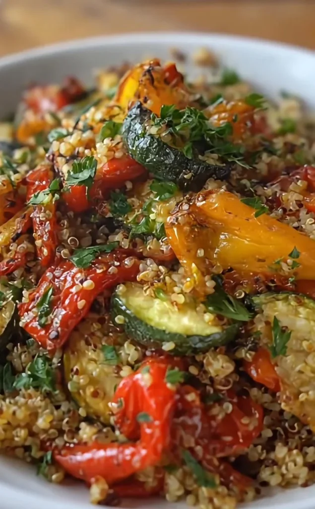 Smoky Paprika Veggie Quinoa Bowl