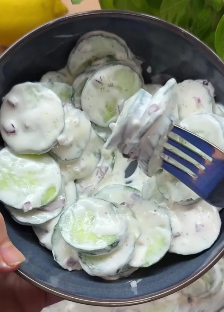 Cucumber Dill Summer Salad