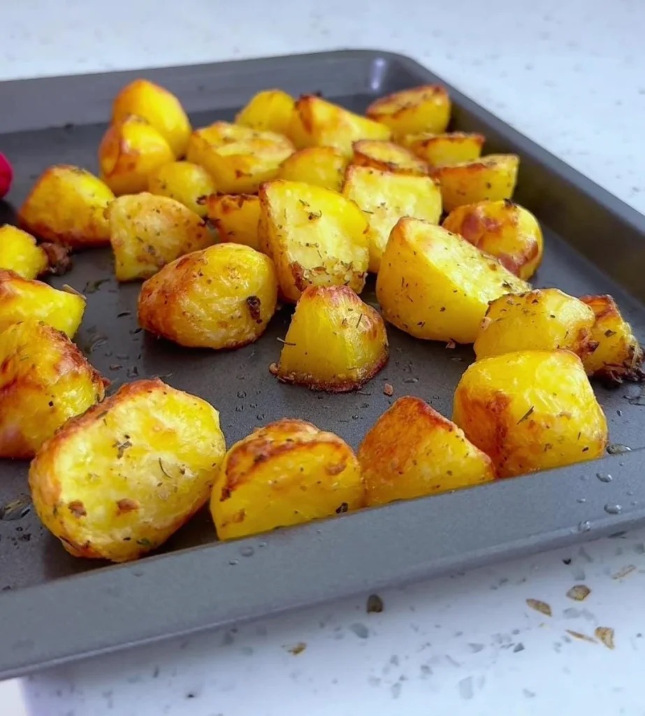 Garlic Roasted Summer Potatoes