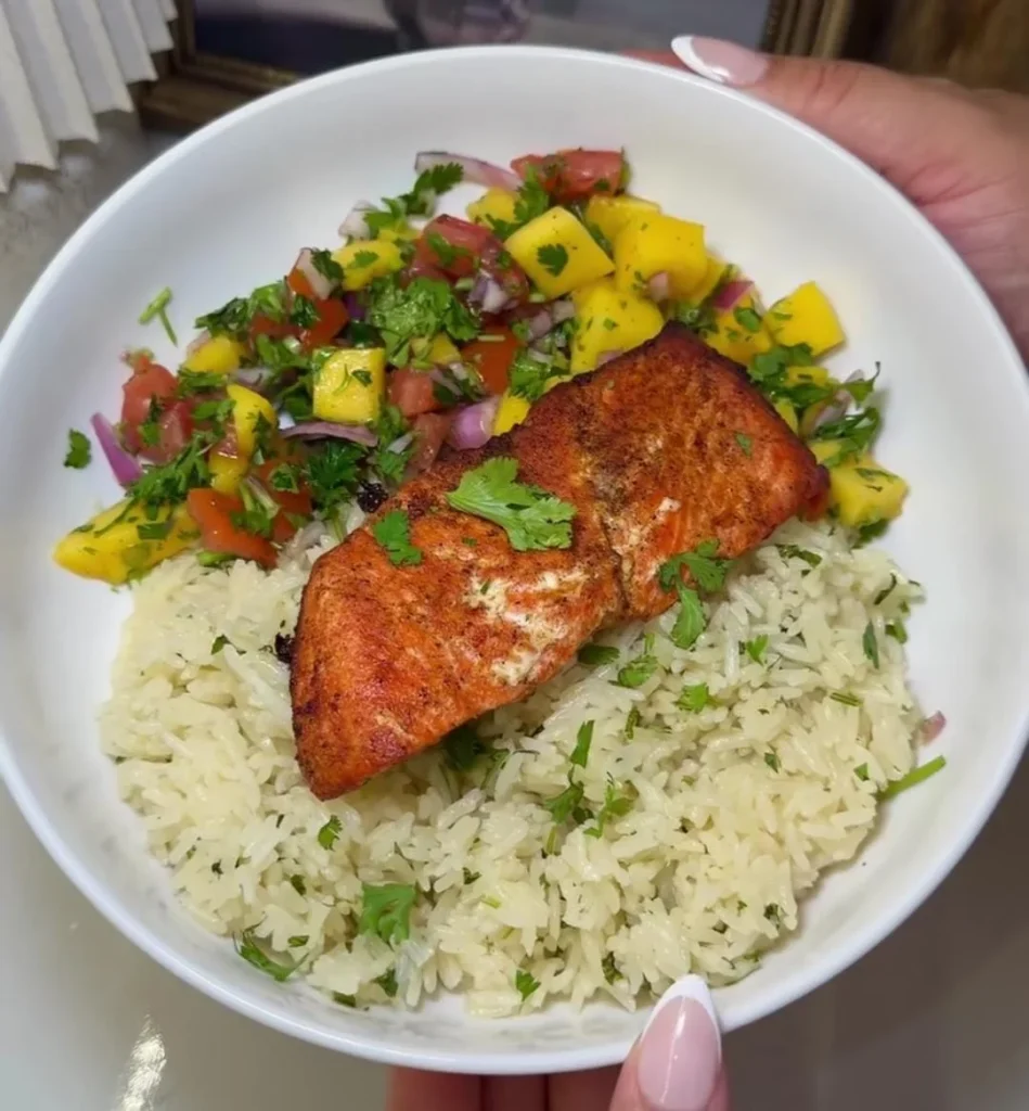 Salmon Rice Bowl