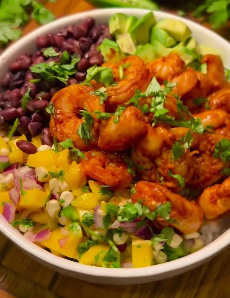 Garlic Shrimp Bowl