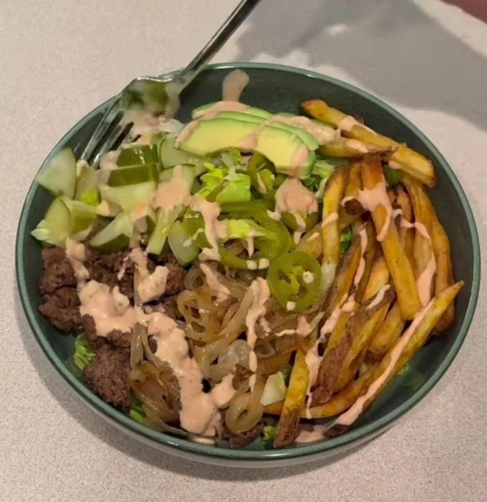 Teriyaki Burger Bowl
