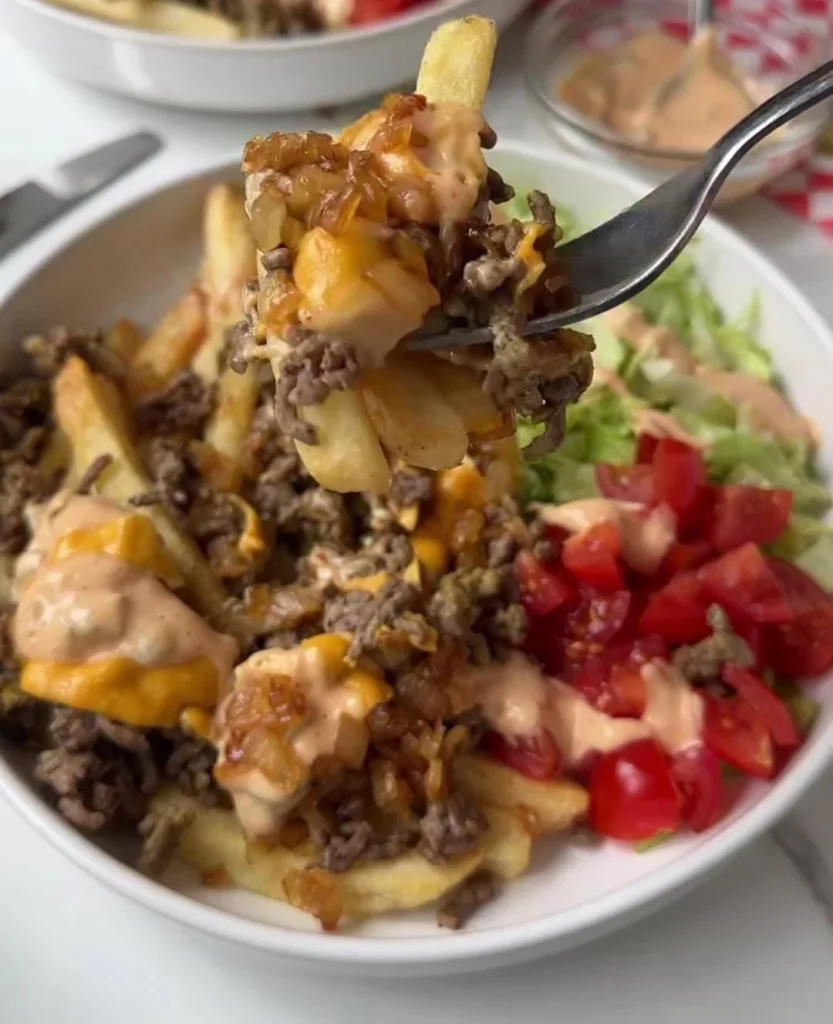 Garlic Butter Burger Bowl