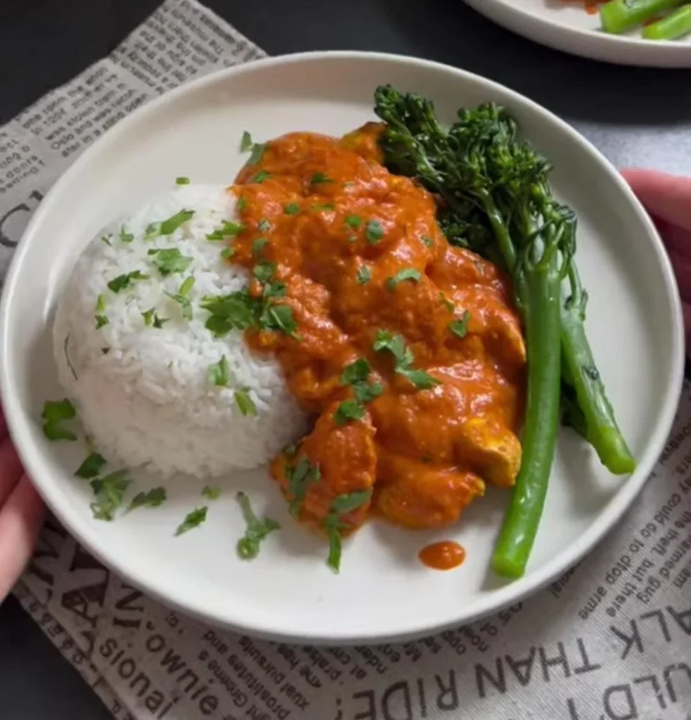 Garlic Butter Chicken Rice Bowl