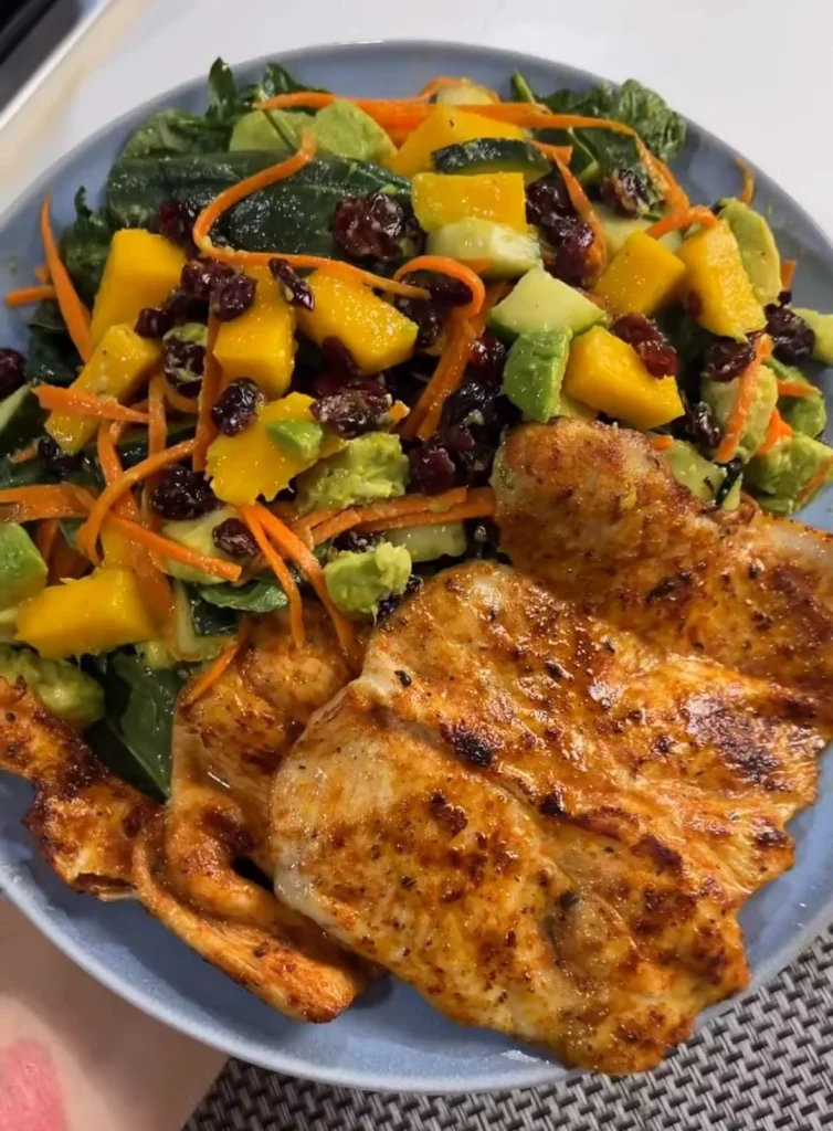 Chicken Avocado Salad Bowl