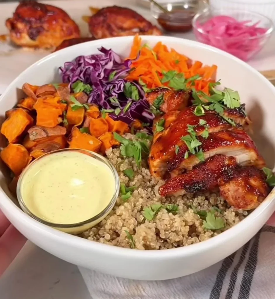 Honey Mustard Chicken Bowl