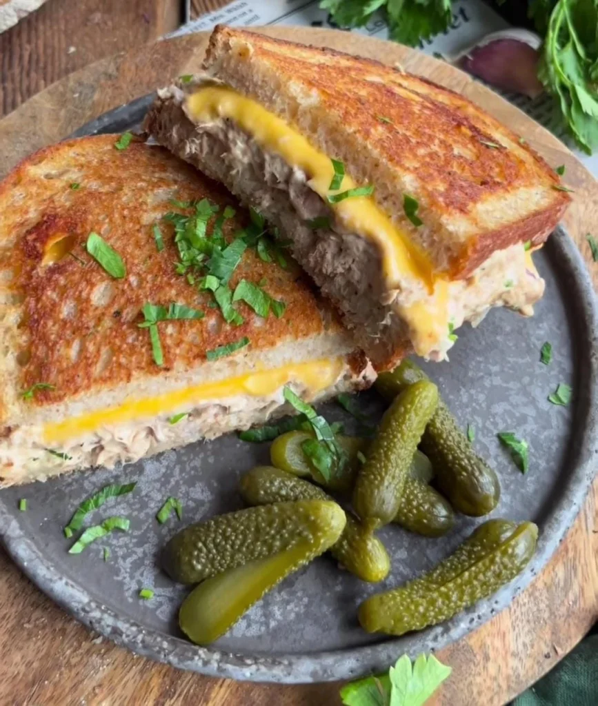 Tuna Grilled Cheese Melt