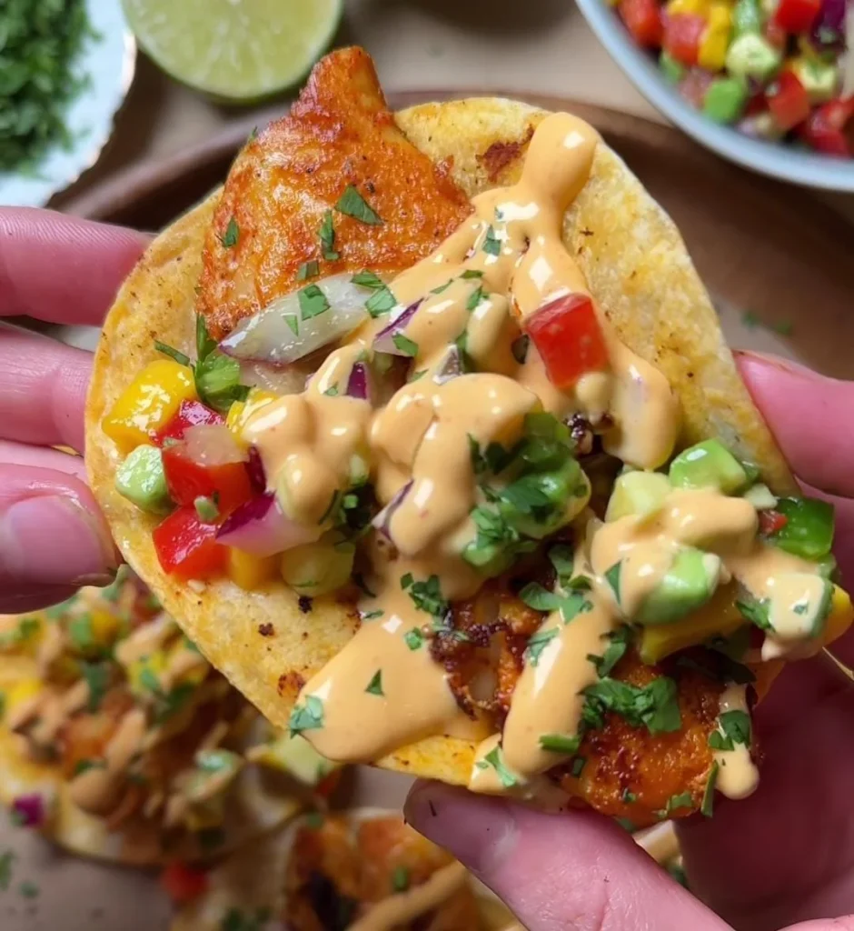 Classic Grilled Halibut Tacos