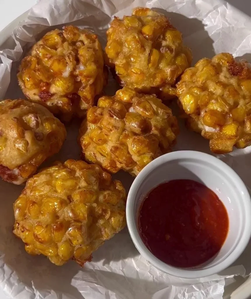 Sweet Corn Cheese Balls