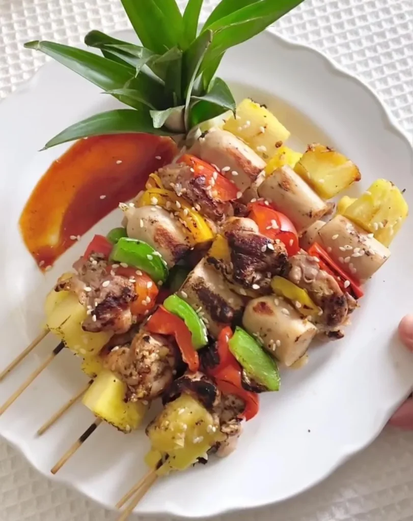 Grilled Sausage Skewers