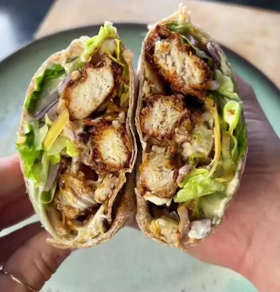 BBQ Chicken Wraps