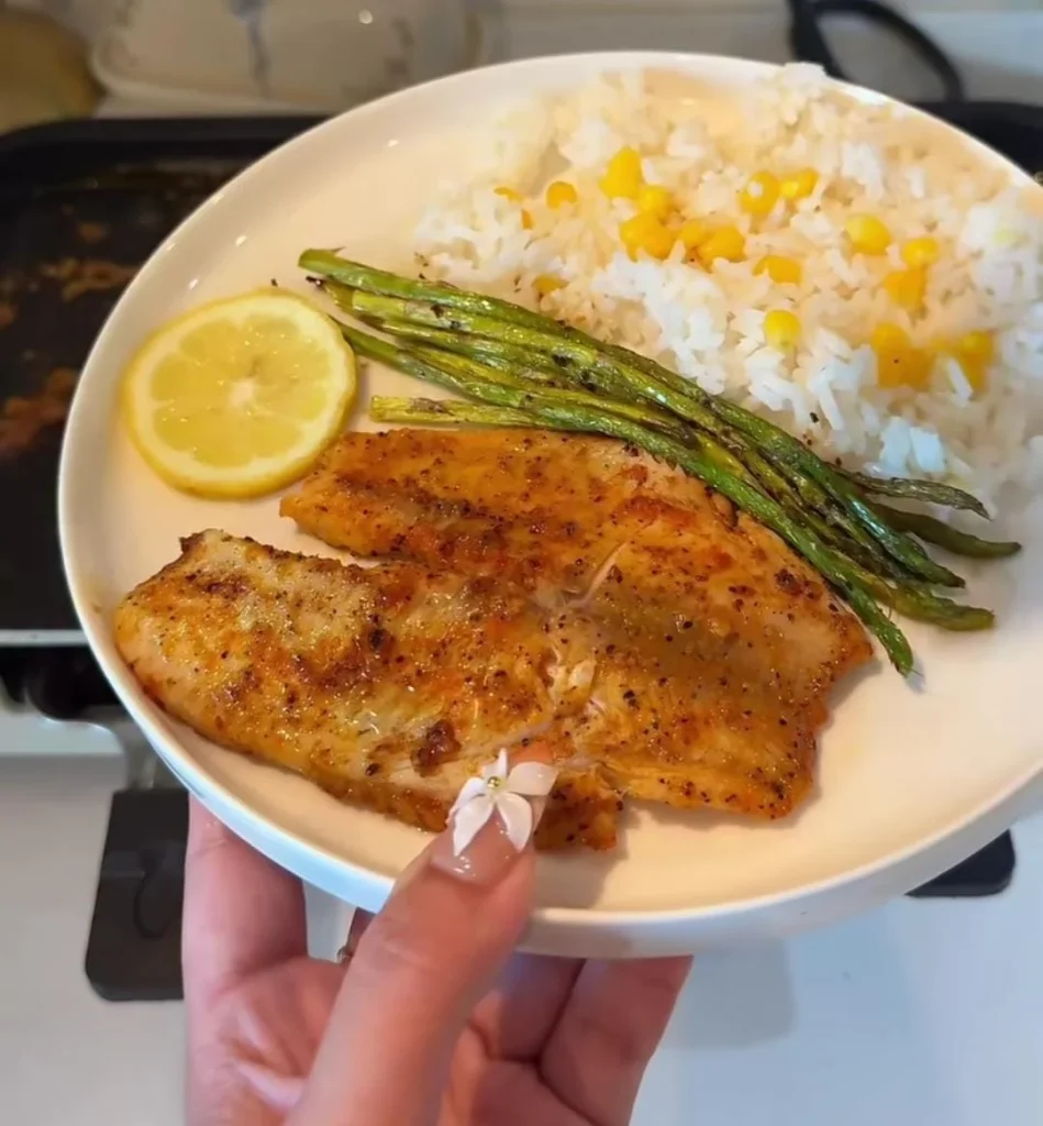 Lemon Baked Tilapia