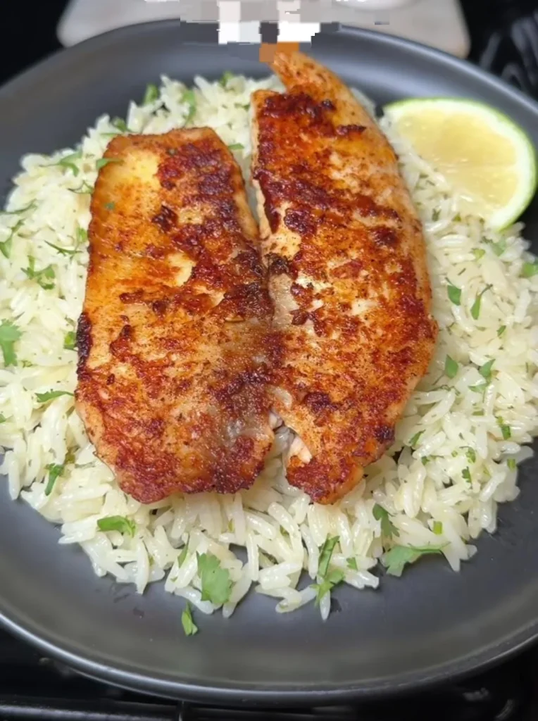 Tilapia Rice Bowl