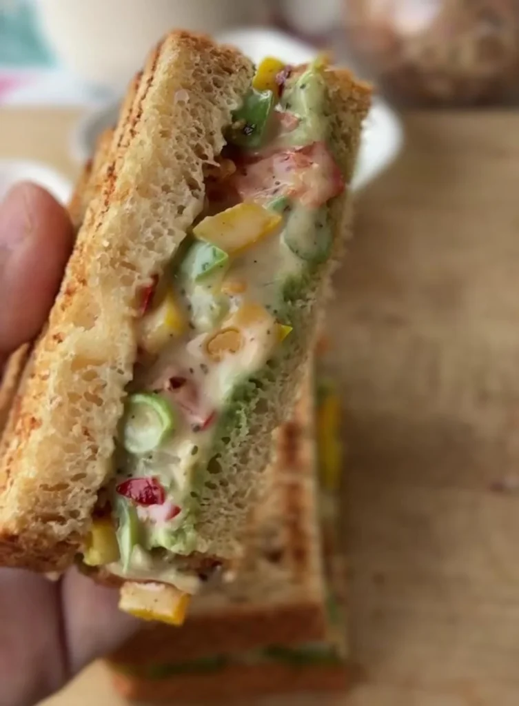 Veggie Sandwich Lunch Box