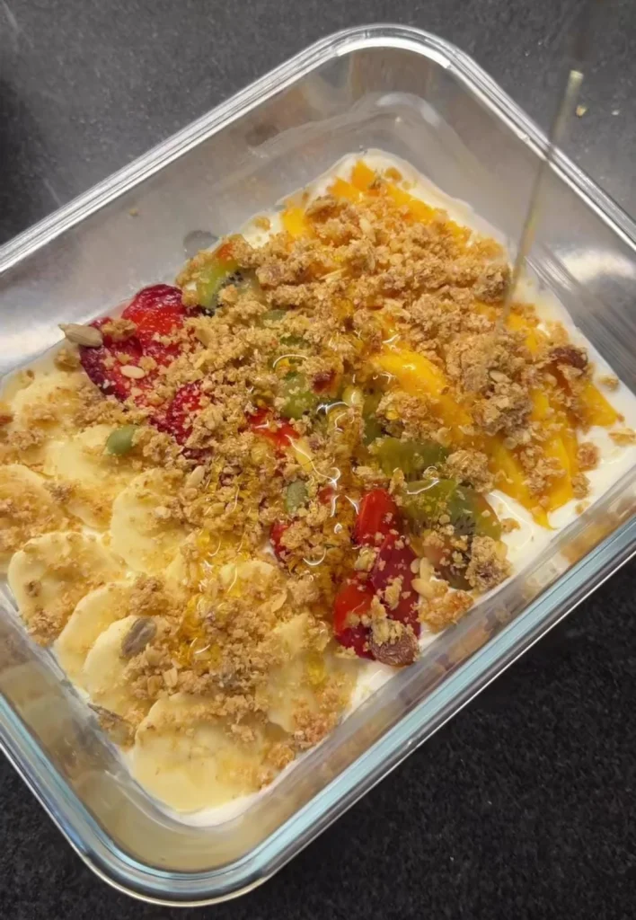 Fruit and Yogurt Lunch Box