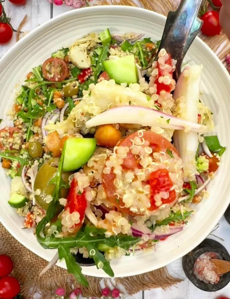 Mediterranean Chickpea Salad