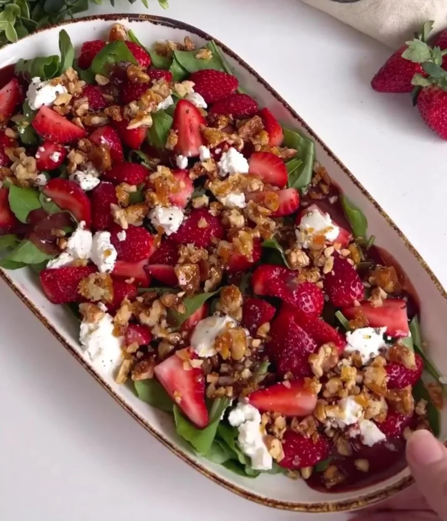 Spinach Strawberry Salad