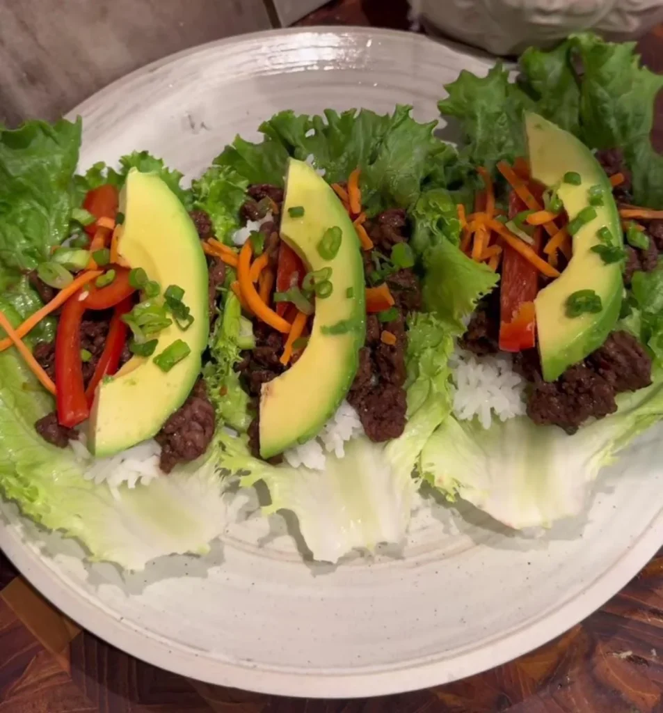 Beef Lettuce Wraps