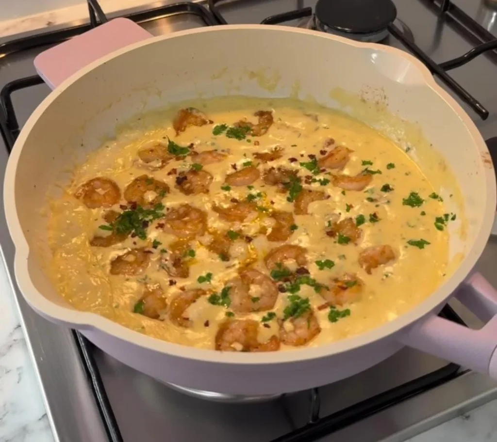 Shrimp Garlic Skillet