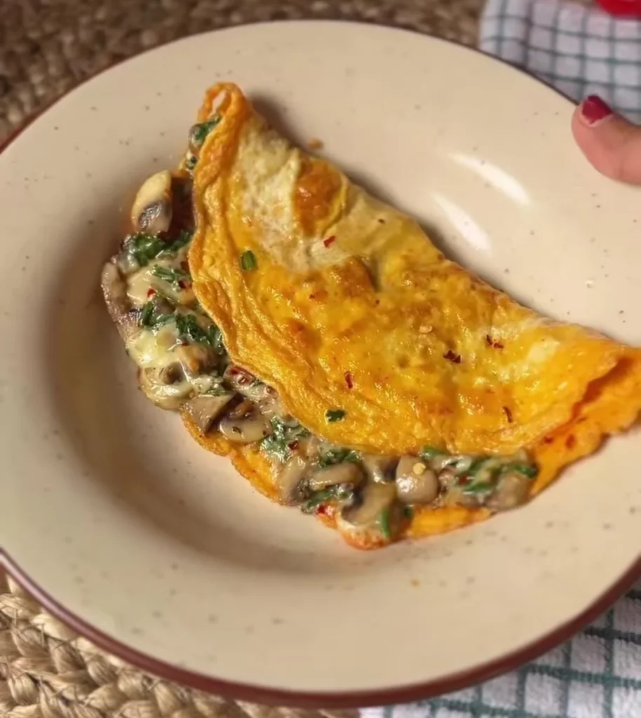 Spinach Omelette