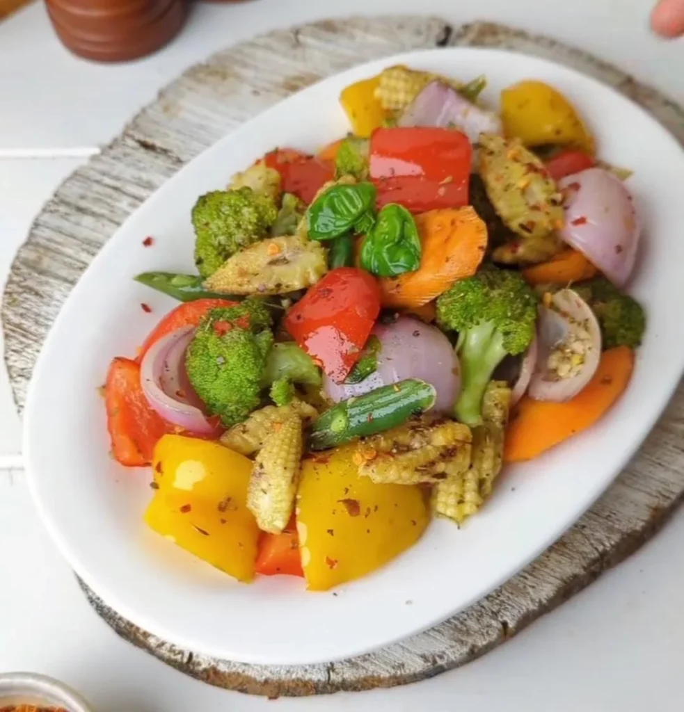 Grilled Veggie Plate