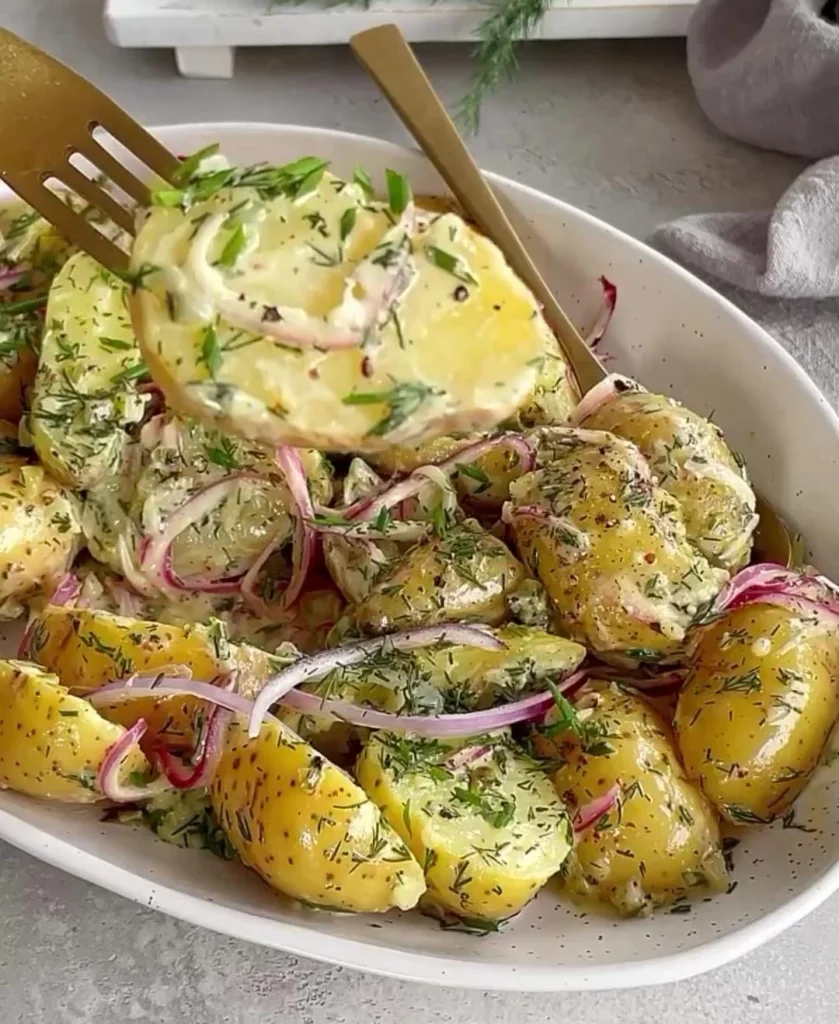 Dill Pickle Potato Salad
