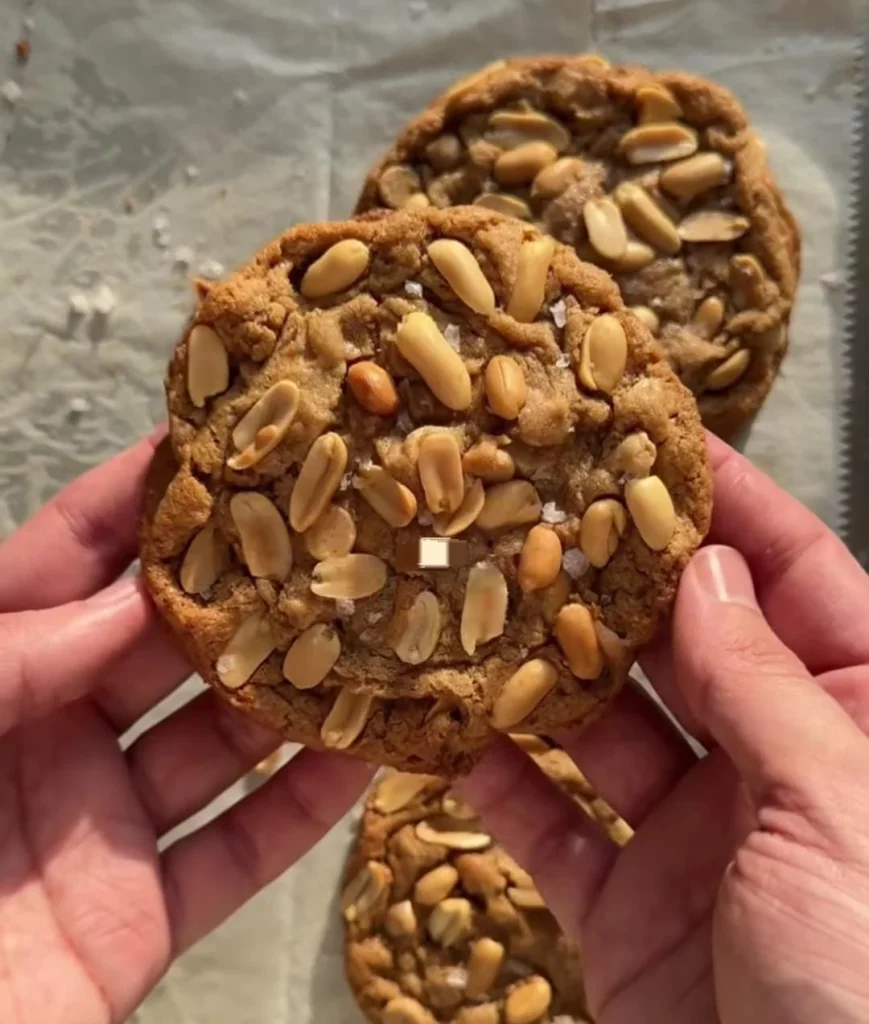 Nutella Peanut Butter Cookies