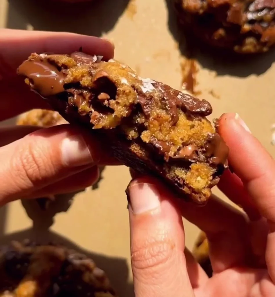 Nutella Banana Cookies