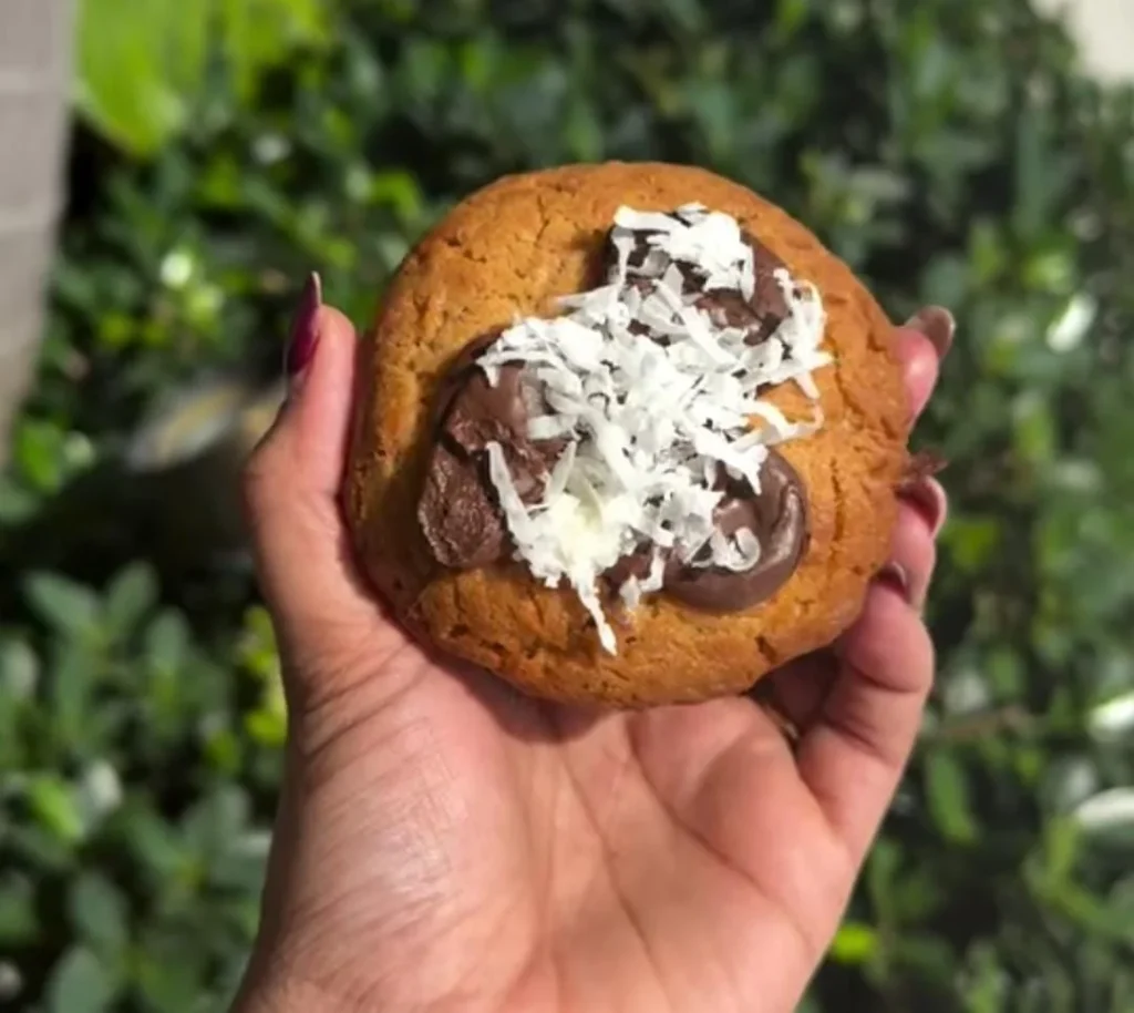 Nutella Coconut Cookies