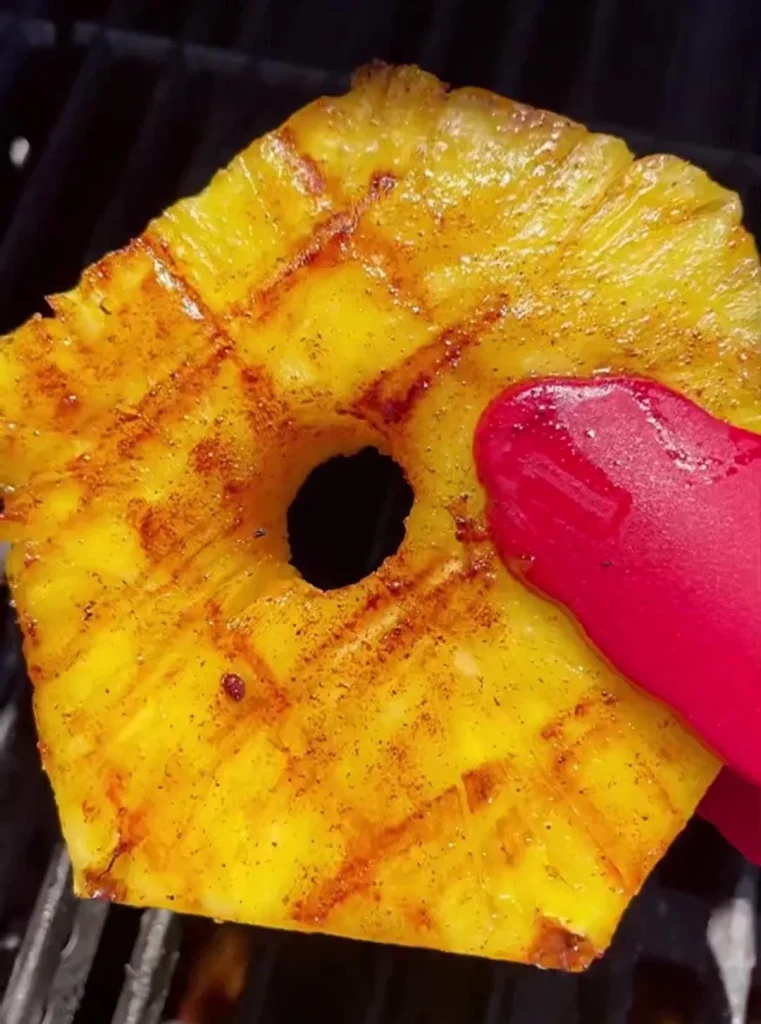 Grilled Pineapple Campfire Dessert Bites