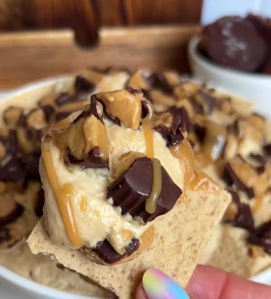 Campfire Peanut Butter Cup Dessert Wraps
