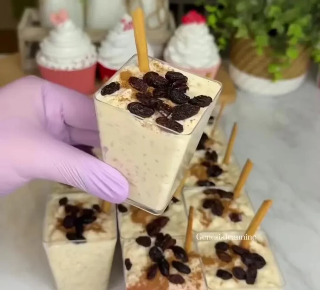 Campfire Rice Pudding Cups