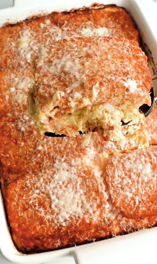 Chicken Hashbrown Casserole Bake