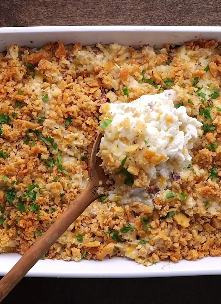 Creamy Ranch Hashbrown Casserole