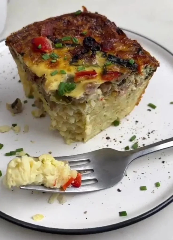 Veggie Loaded Hashbrown Casserole
