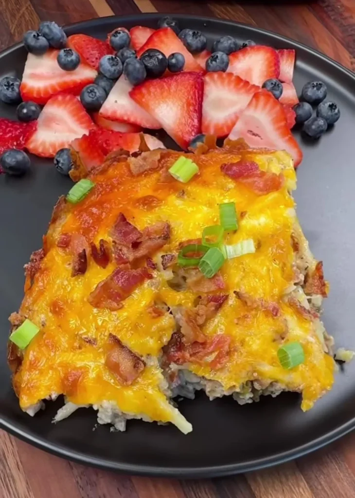 Breakfast Egg Hashbrown Casserole