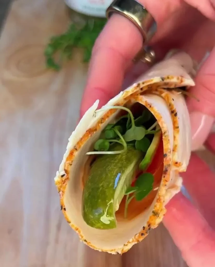 Turkey Roll Zero Carb Snack