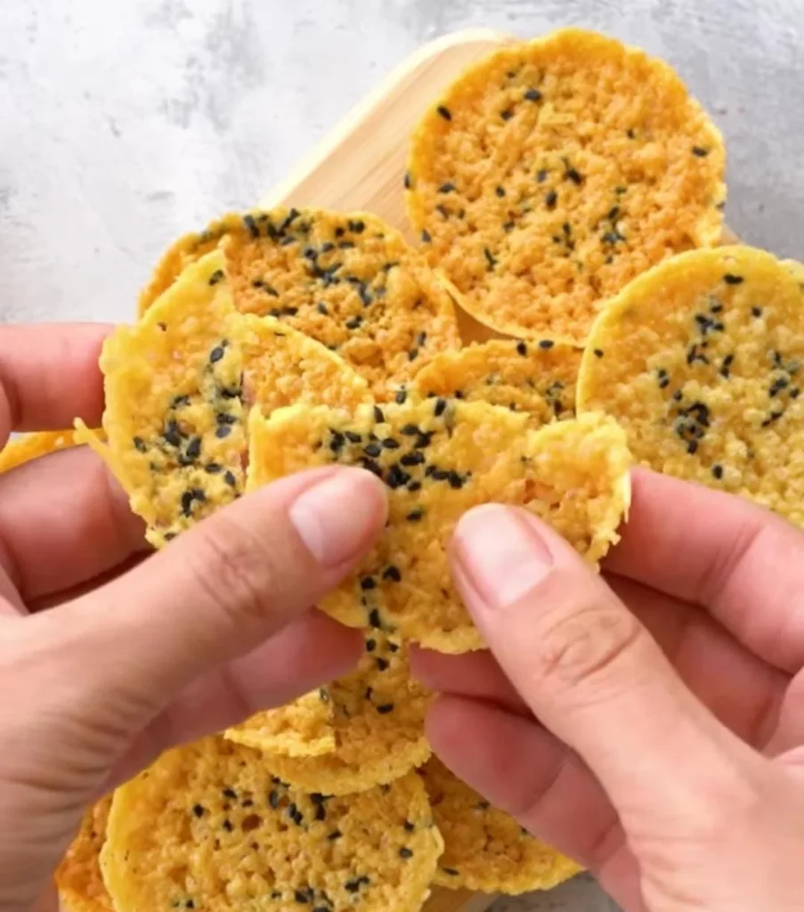 Hard Cheese Crisps Zero Carb Crunch Snack