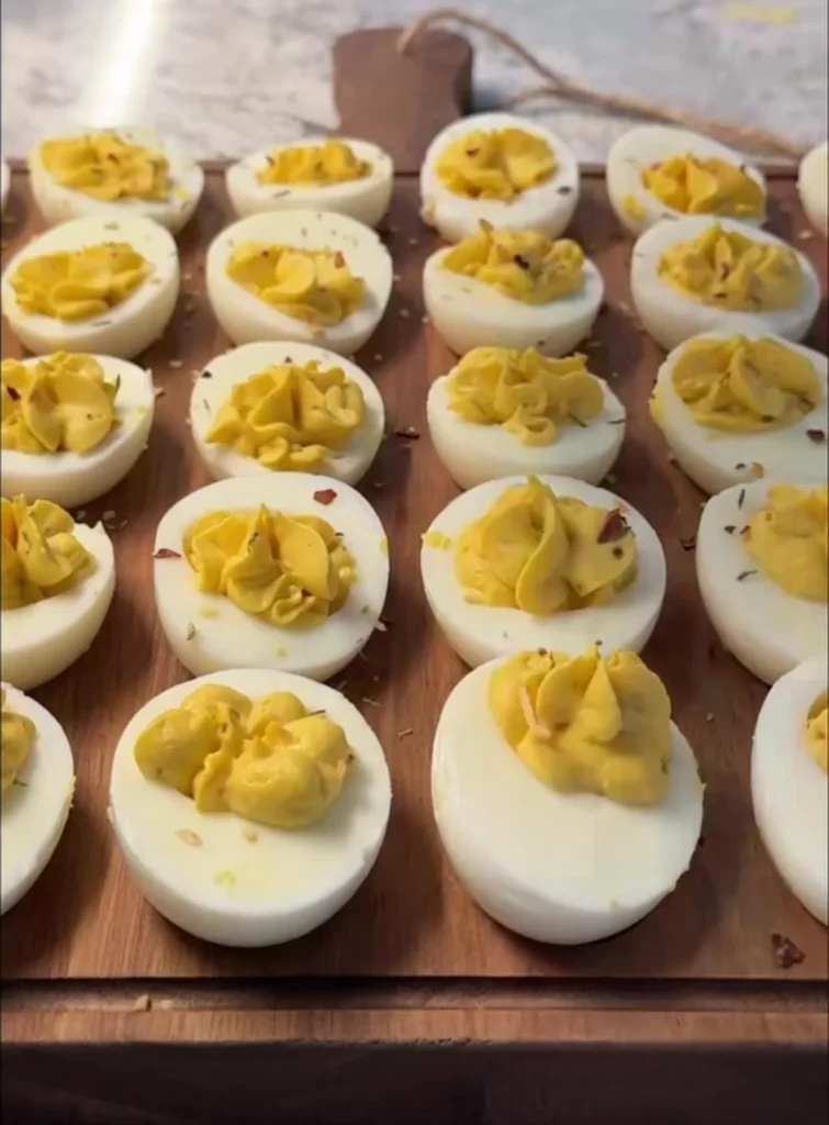 Deviled Eggs Zero Carb Snack